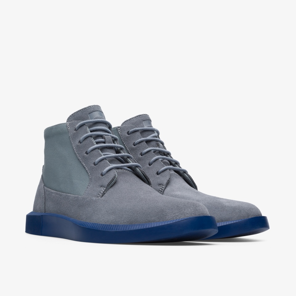 Botines Camper Bill Hombre - Gris | Camper Online + 2163AMBZF